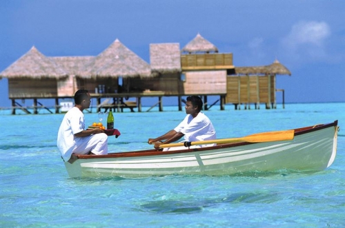 Overwater bungalows