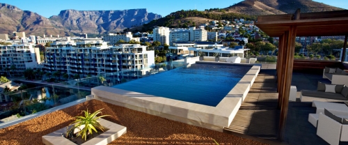 A hotel with a beautiful view of Cape Town