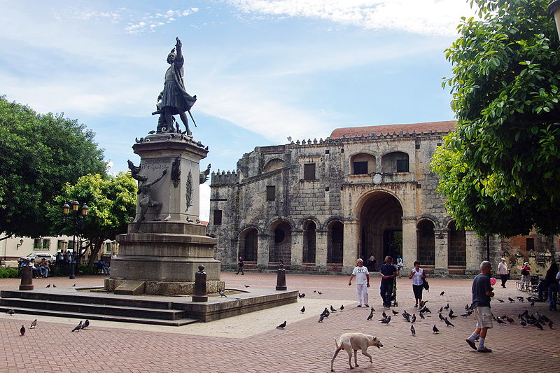 Vue aérienne de Saint-Domingue