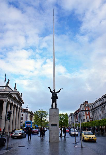 Bridge on the River Liffey in Dublin