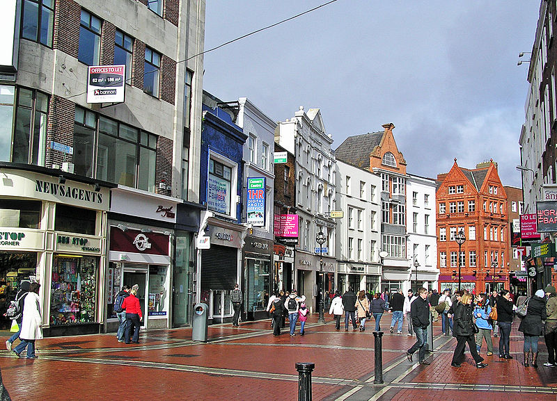 Pont sur la rivière Liffey à Dublin