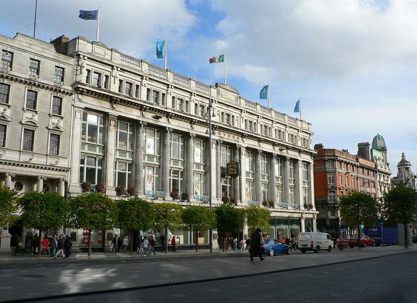 Bridge on the River Liffey in Dublin