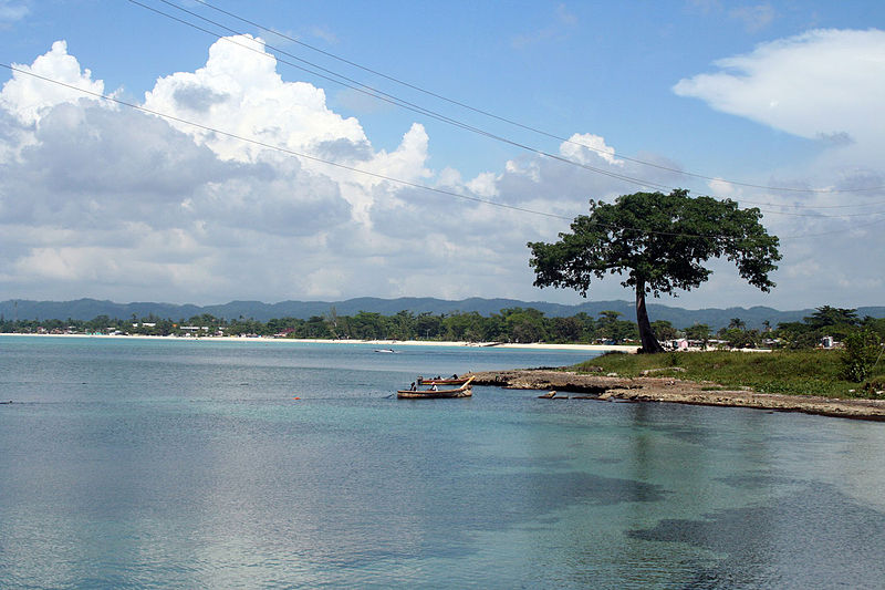 Negril coastline