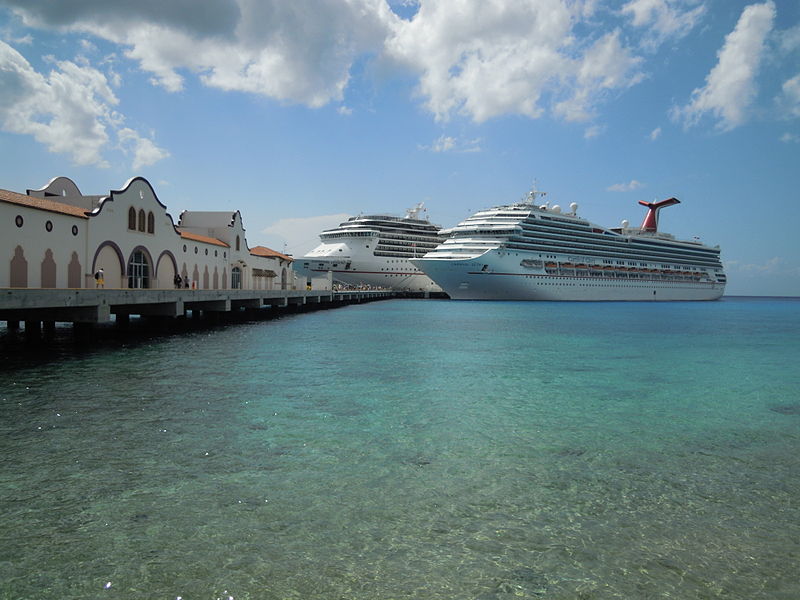 Cozumel aerial view