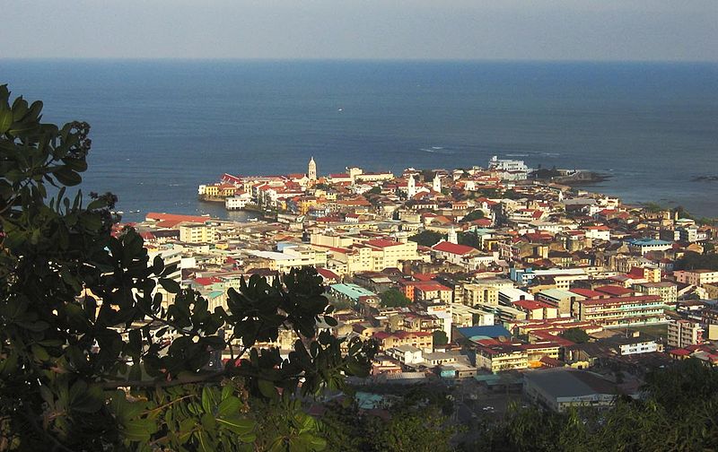 Skyline of the city of Panama