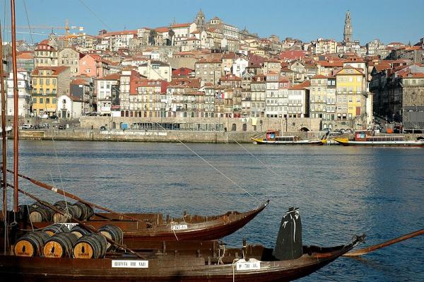 Aerial view of Porto