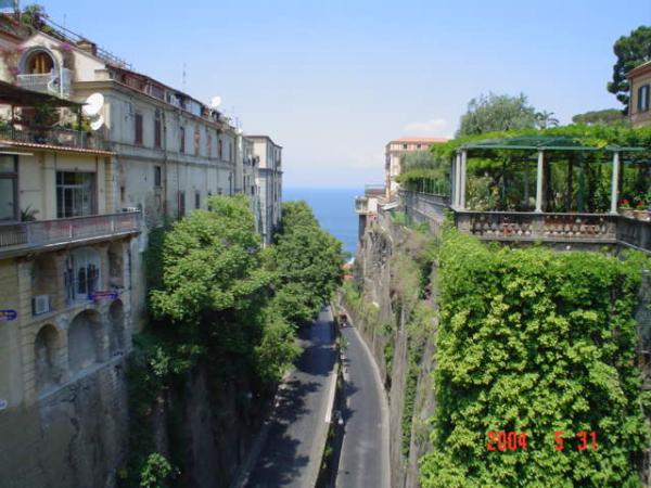 centre-ville de Sorrente