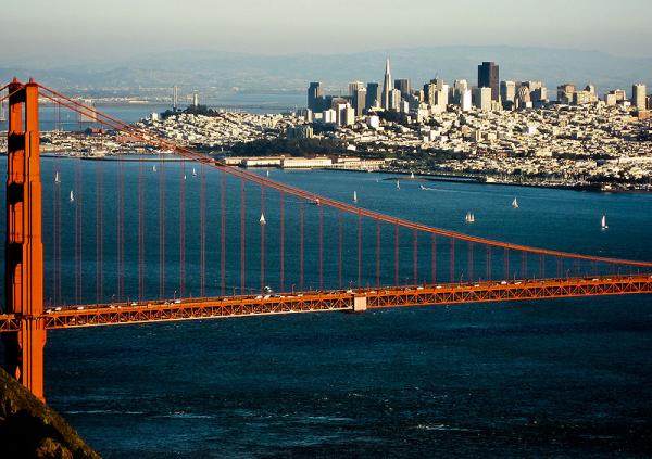 Golden Gate Bridge in San Francisco