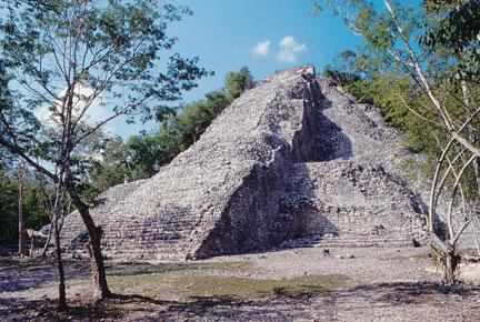 Riviera Maya ancient temple