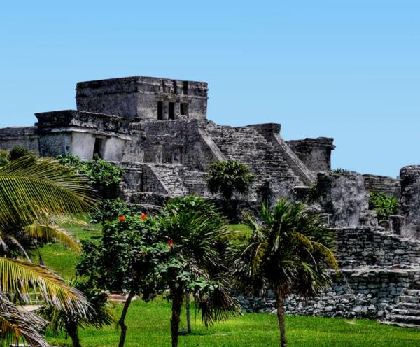 Riviera Maya ancient temple