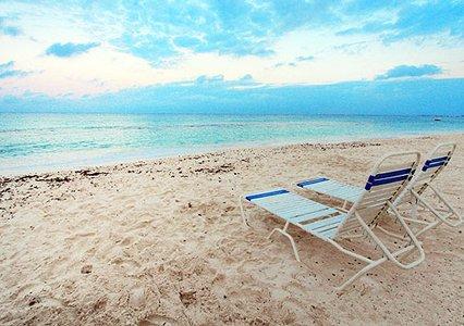 Grand Cayman chaises de plage