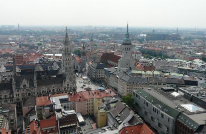 Munich Vue aérien