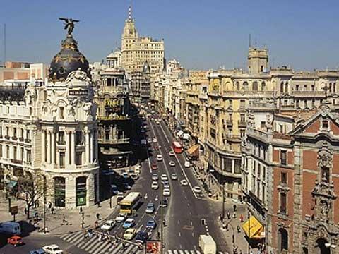 Centre-ville de Madrid
