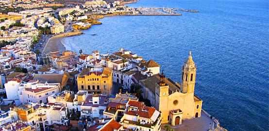 Sitges coast