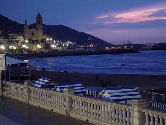 Sitges coast