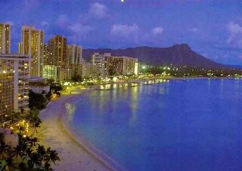 Honolulu vue aérienne
