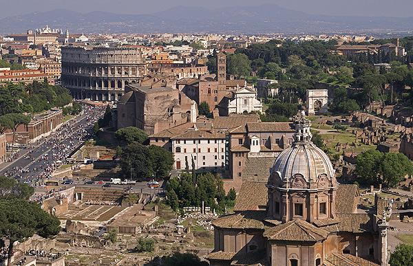 The Colosseum in Rome