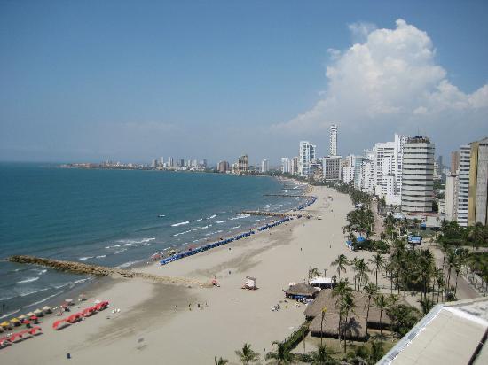 Cartagena aerial view