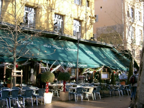 Les Deux Garçons in Aix En Provence