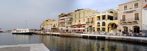 The promenade of Agios Nikolaos