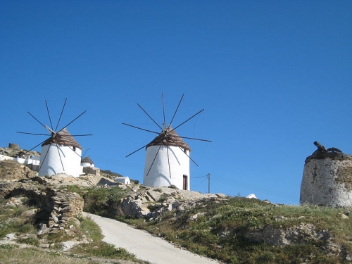 The harbour of Ios