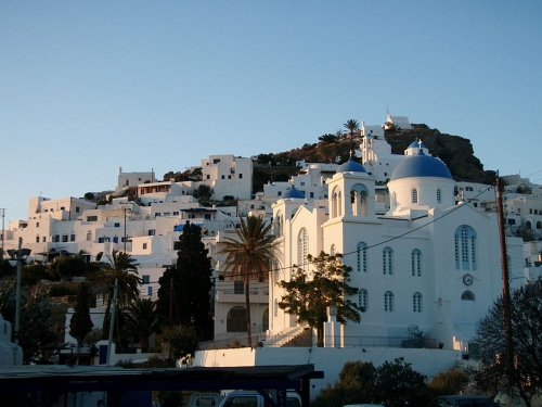 The harbour of Ios