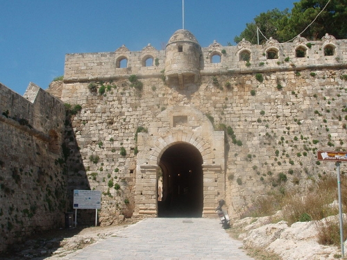 Vue de Réthymnon de la forteresse