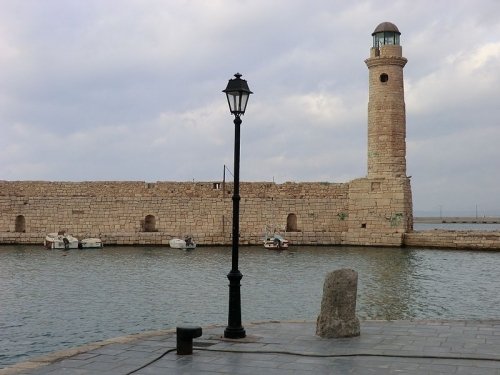 Vue de Réthymnon de la forteresse