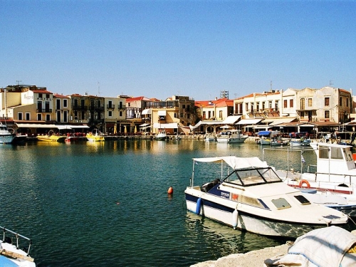 View of Rethymno from the fortress