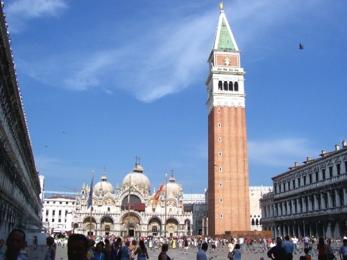 Venise vue aérienne