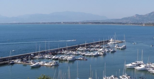 Agropoli aerial view