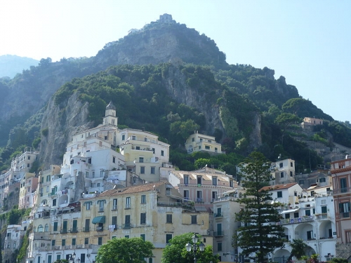 Amalfi coast near Naples