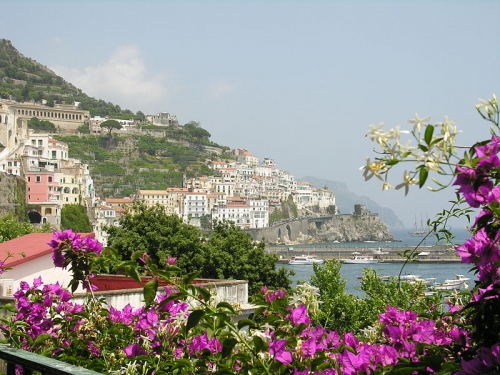 Amalfi coast near Naples