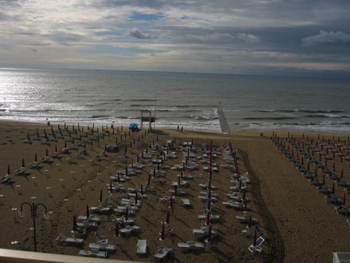 La plage de Lido Di Jesolo