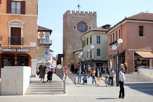 The Clock tower in Mestre