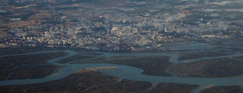 Faro vue aérienne