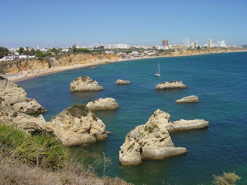 Portimao coastline