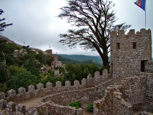 Sintra Palace and center of the town