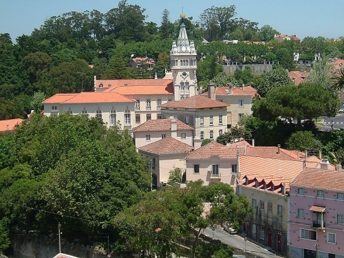 Sintra Palace and center of the town