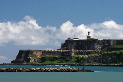 Ruines de résidence Juan Ponce de León à Caparra à San Juan