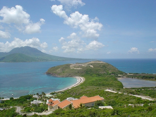 La péninsule de St Kitts