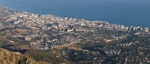 Marbella vue aérienne