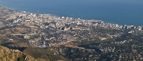 Marbella aerial view