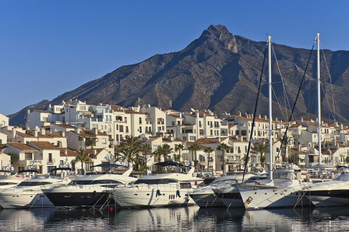 Marbella aerial view