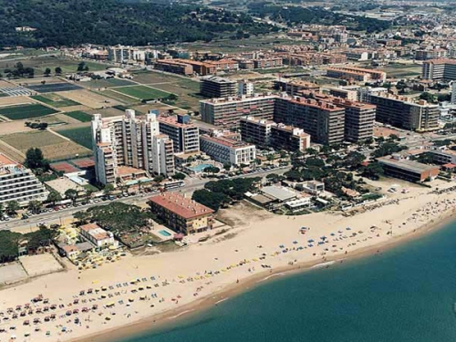 Malgrat de Mar vue aérienne