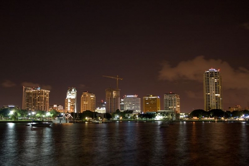 Downtown St. Petersburg skyline