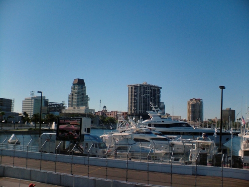 Downtown St. Petersburg skyline