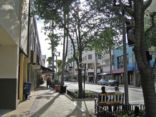 Northern view of West Palm Beach