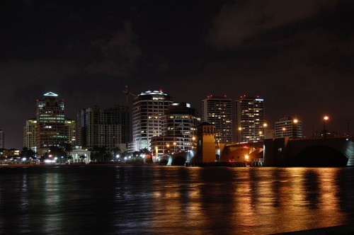 Northern view of West Palm Beach