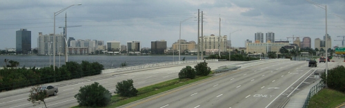 Northern view of West Palm Beach